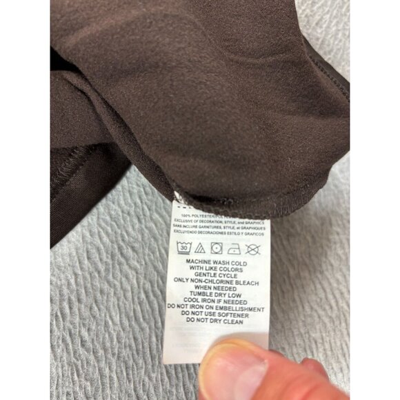 Cleveland Browns NFL Team Apparel 1/4 Zip Sideline Pullover (Men's XL) Brown - Picture 11 of 12